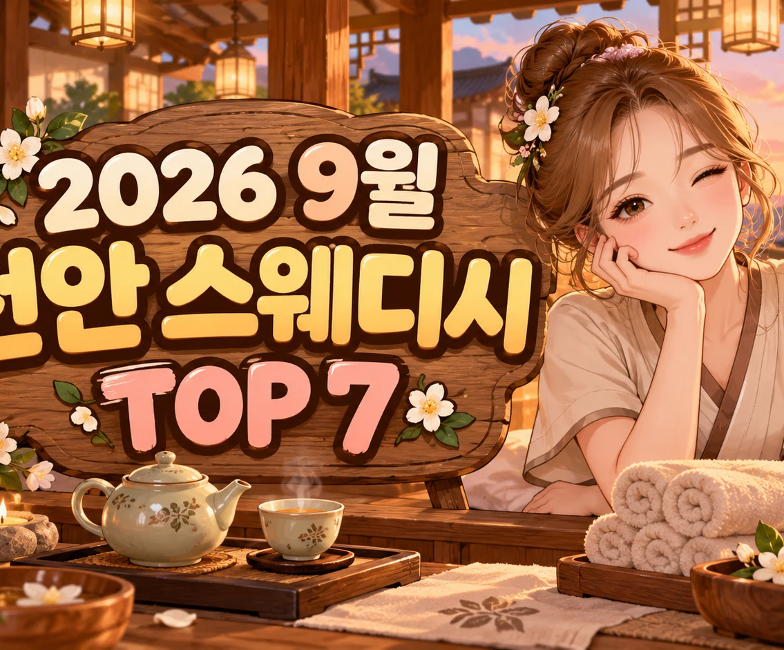 2026년 9월 천안 스웨디시 TOP 7