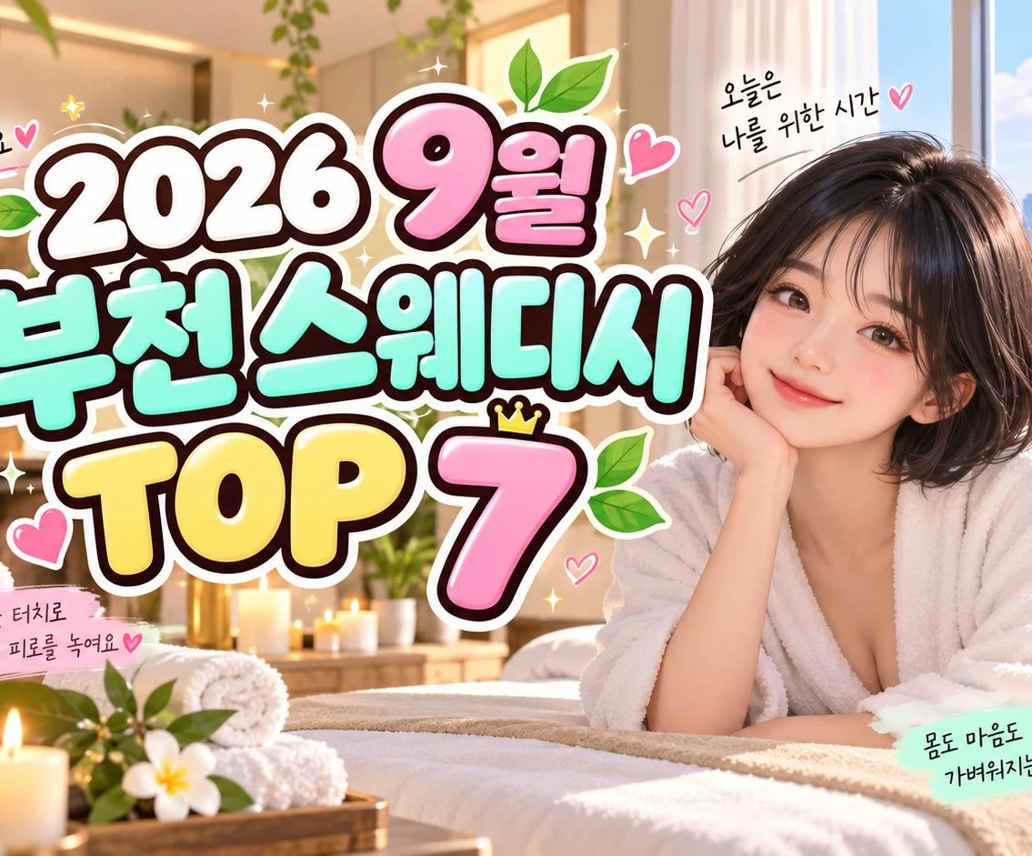 2026년 9월 부천 스웨디시 TOP7