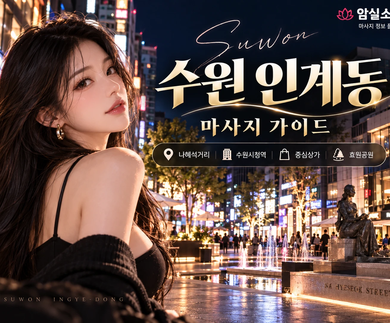 수원 인계동 마사지 가격·운영시간 한눈에 보기|수원시청역·나혜석거리 중심 가이드
